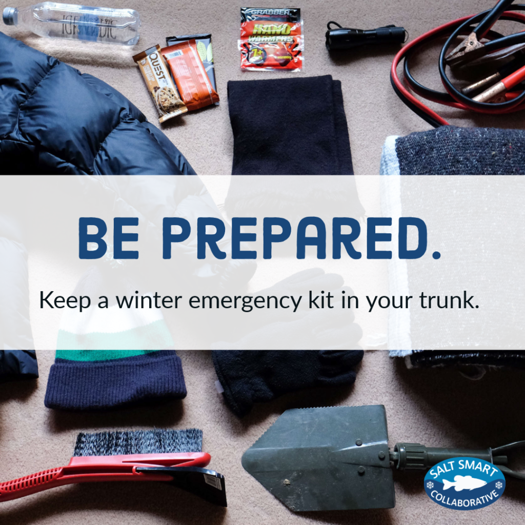 Keep a winter emergency kit in your truck